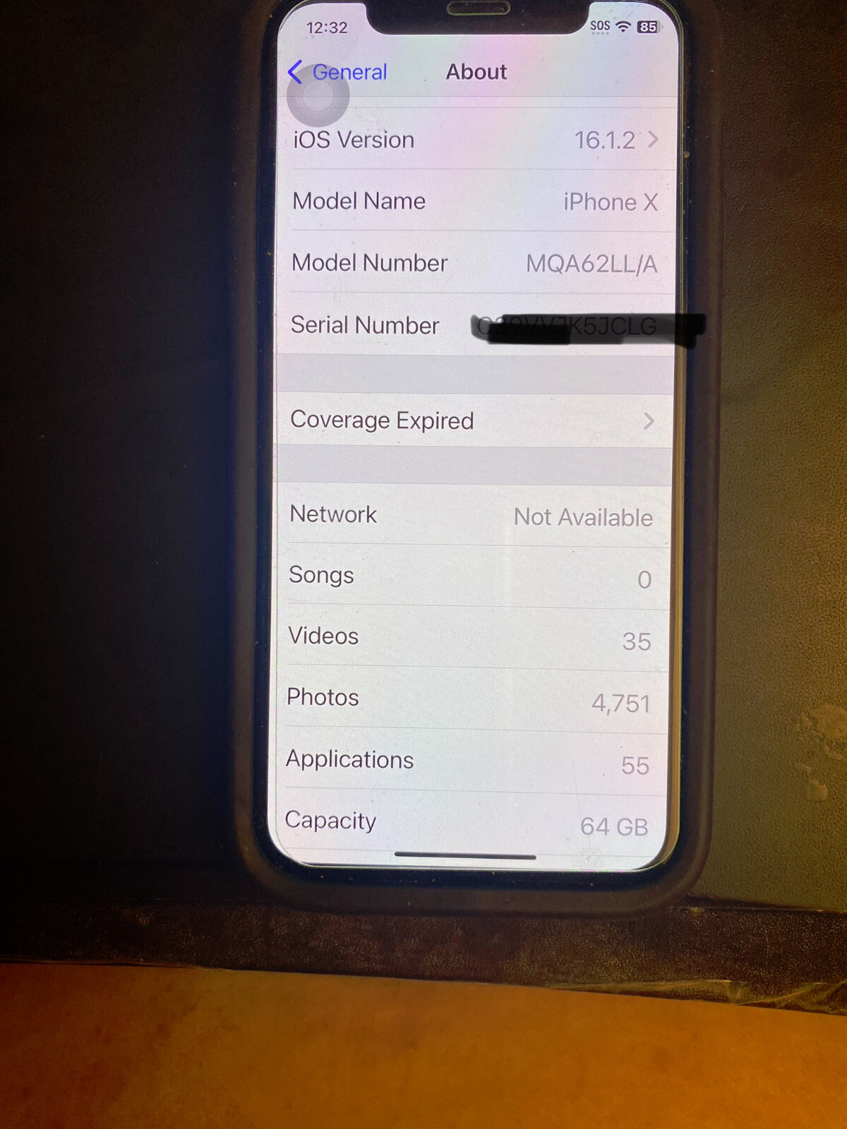 iPhone X – 64GB Silver (Unlocked) A1865 (CDMA + GSM) New Battery EXCELLENT
