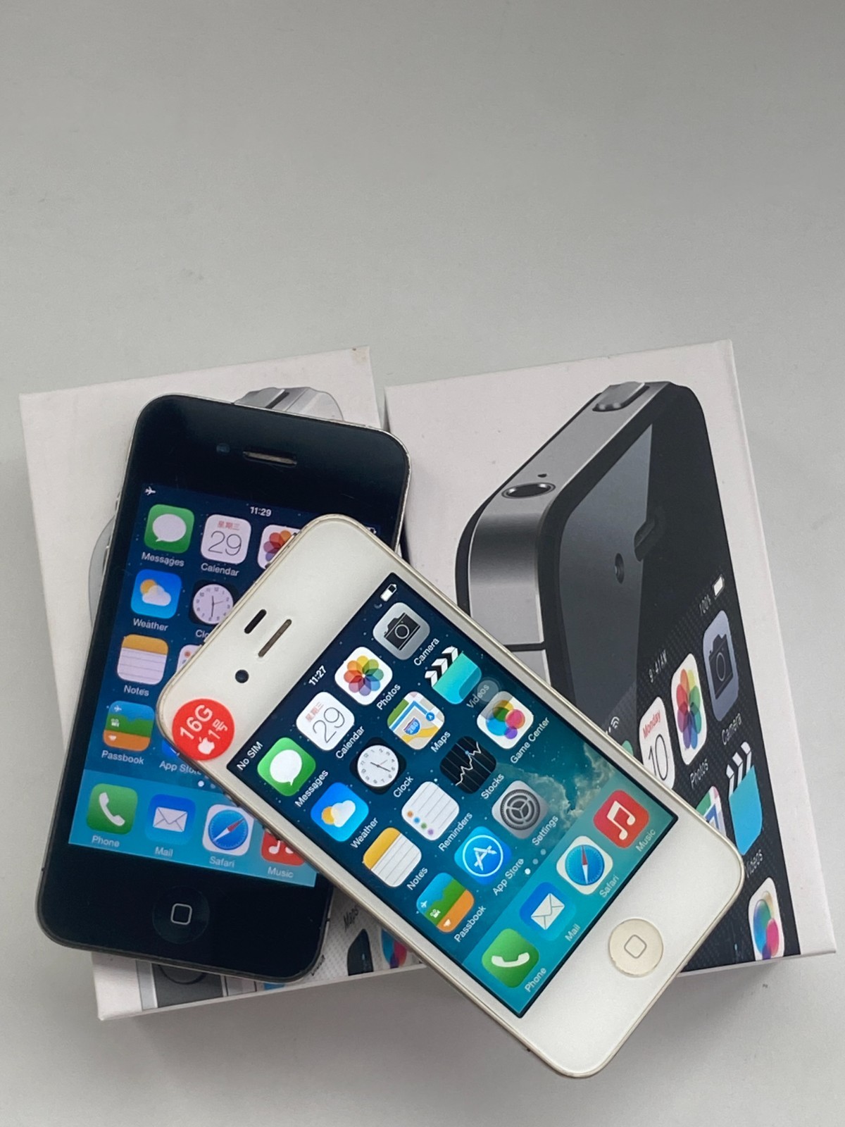 Apple iPhone 4 Unlocked iOS7 White Black 8GB 16GB 32GB Tested and Function well