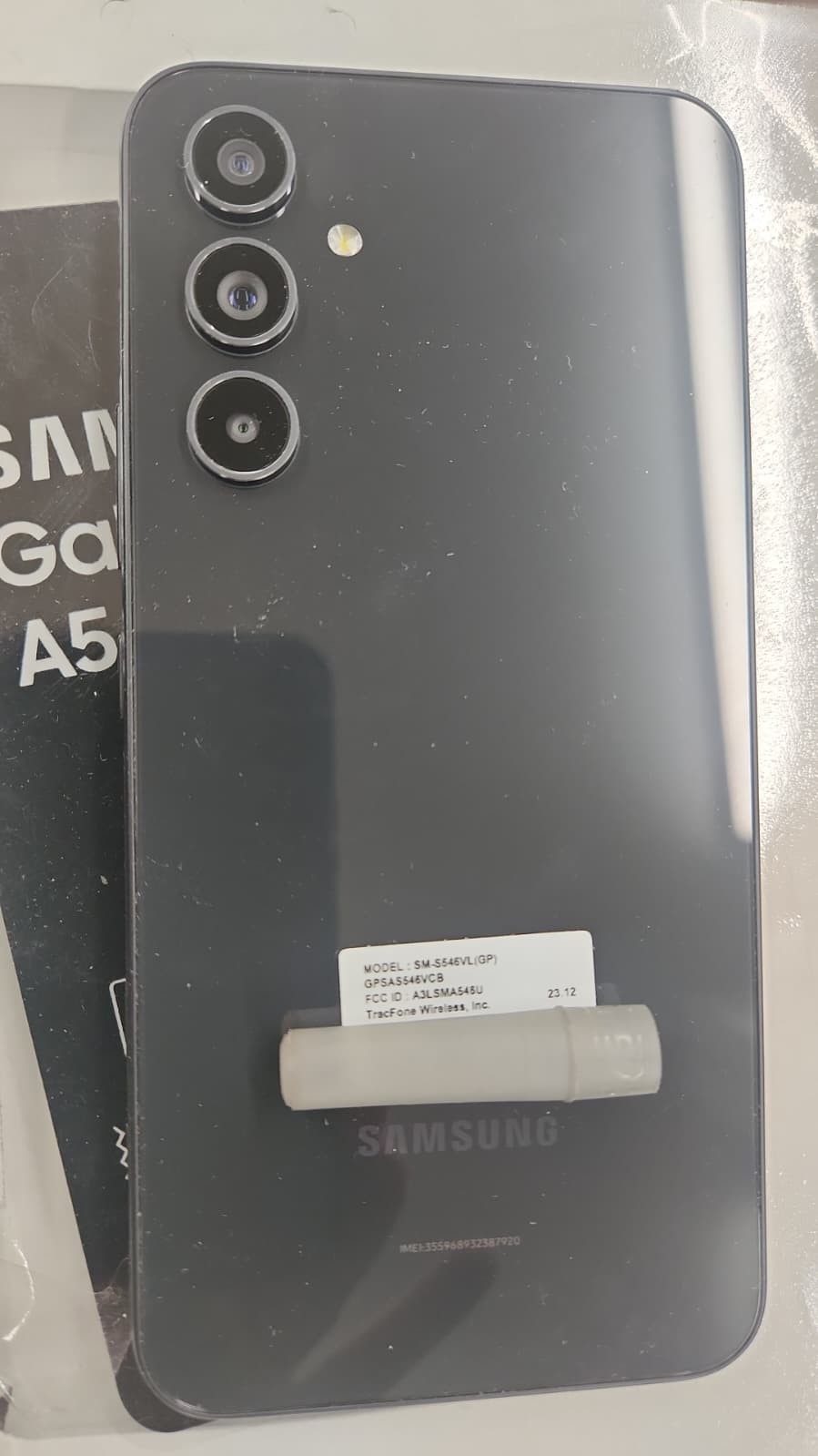 samsung Galaxy A54 5G 128GB Awesome Graphite Unknown Carrier Mobile Phone lkd-40