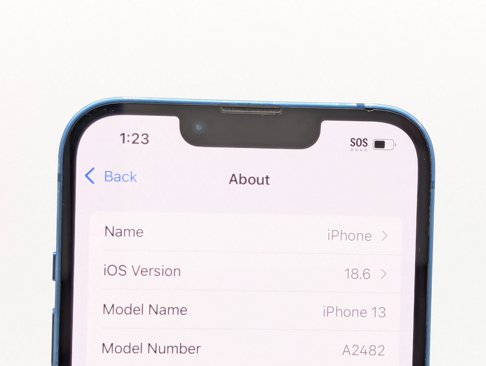 Apple iPhone 13 A2482 512GB Fair Condition | Blue | UNLOCKED