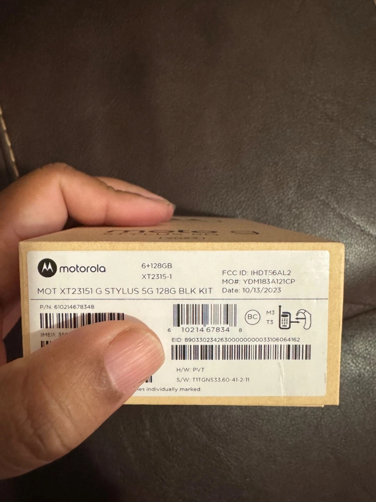 Motorola Moto G Stylus 5G (2023) 128GB Unlocked – Cosmic Black