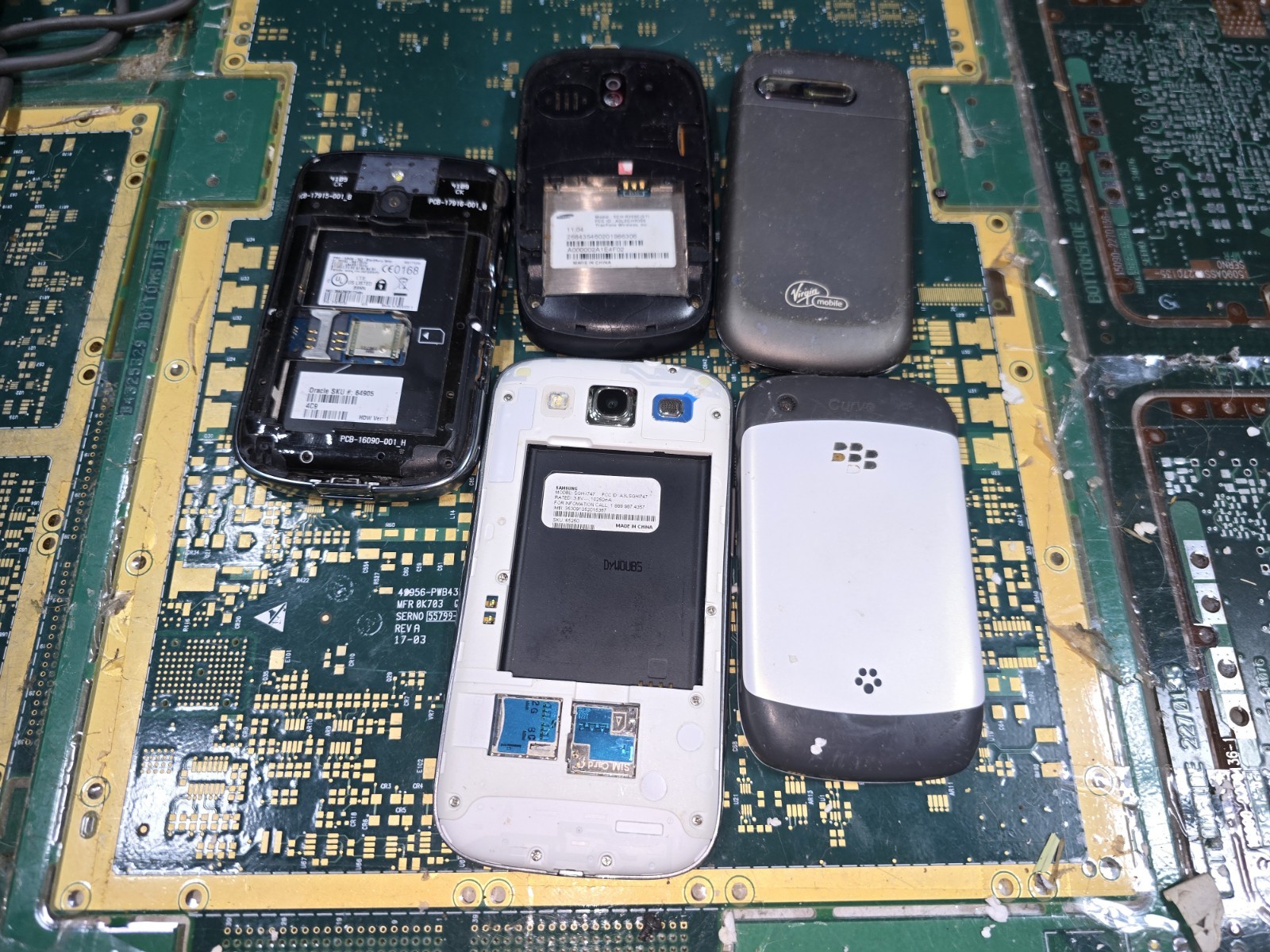 Samsung Exact DEFECTIVE DONOR Cellular Phones with Exact Random Others-PARTS