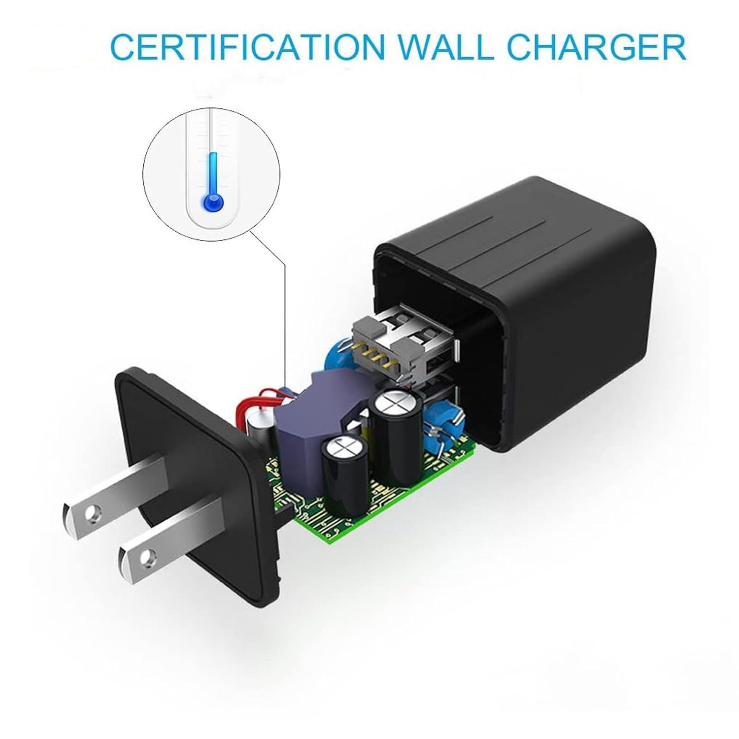 iPhone Fast Charger, iPhone Charger Fast Charging 2Pack Dual Port USB Wall Adapt