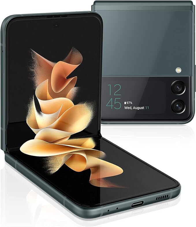Samsung Galaxy Z Flip 3 5G SM-F711U Factory Unlocked 128GB Smartphone OPEN BOX