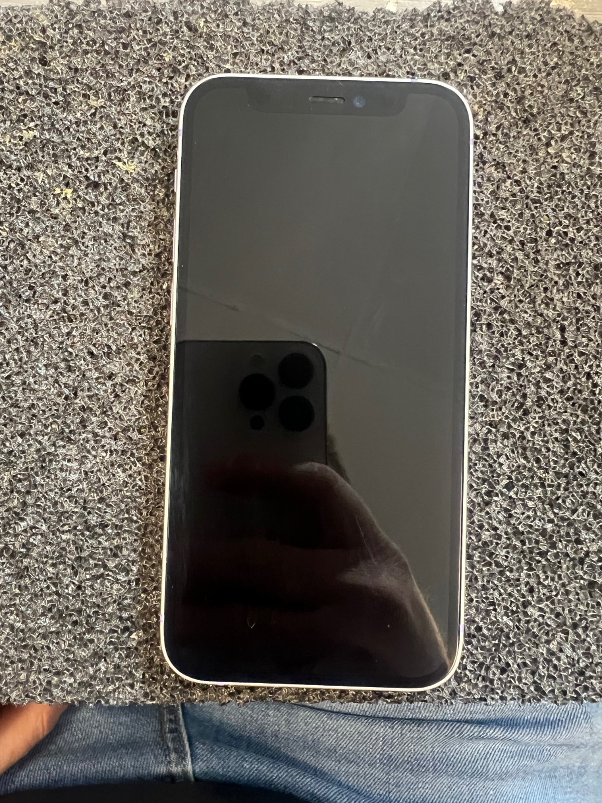 Apple iPhone 12 mini 64 GB Purple Unlocked tested fully working with back chip