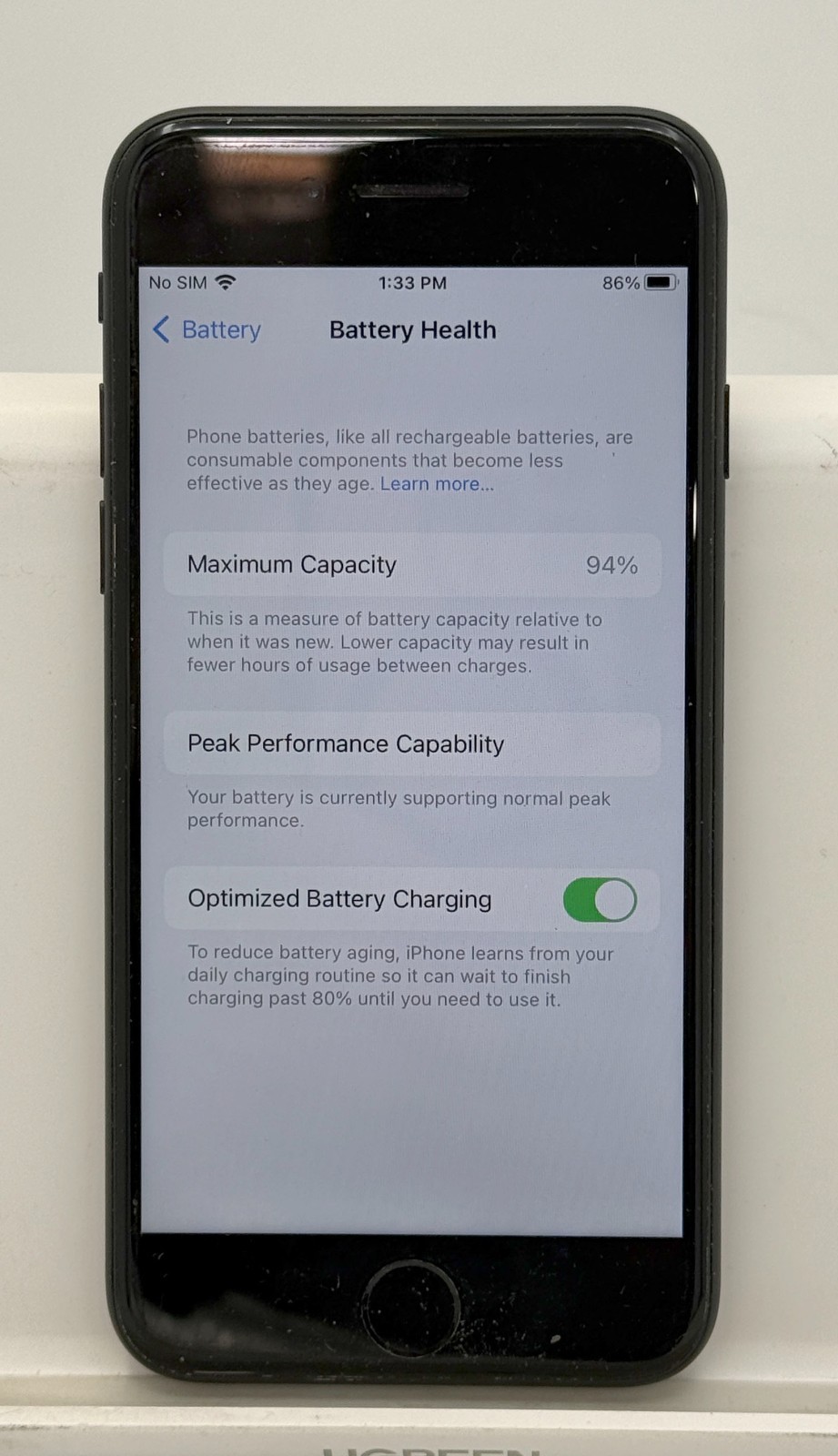 Apple iPhone 7 (A1660) MNAC2LL/A 32GB – Unlocked Battery Health 94%