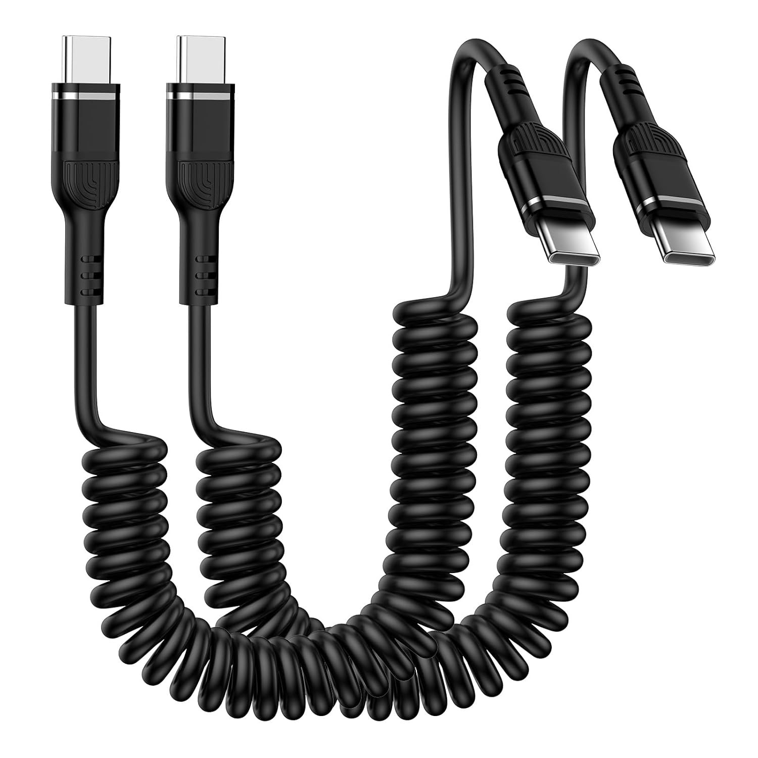 2 Pack 3ft USB-C Fast Charger Adapter for Samsung Galaxy S25, iPhone 16/17