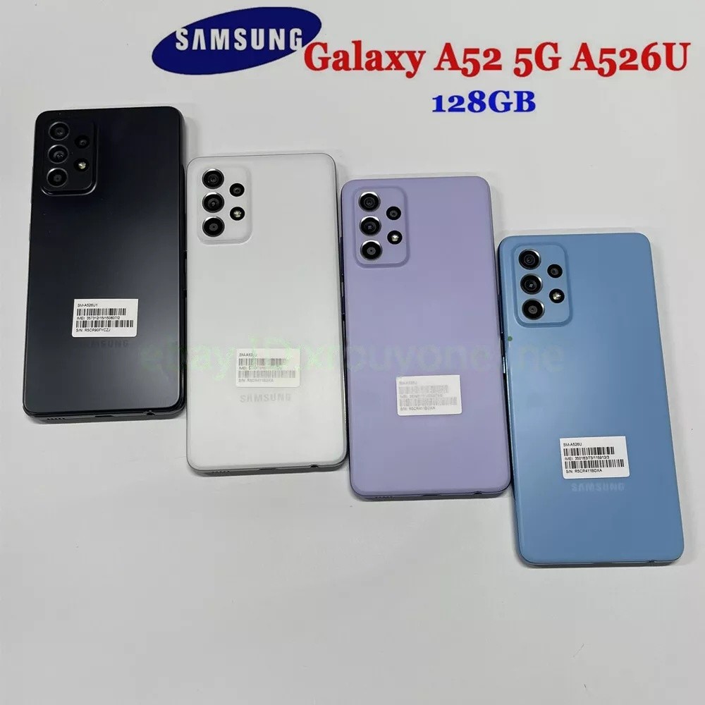 Samsung Galaxy A52(5G) SM-A526U 128GB+6GB Factory Unlocked Smartphone -New z9