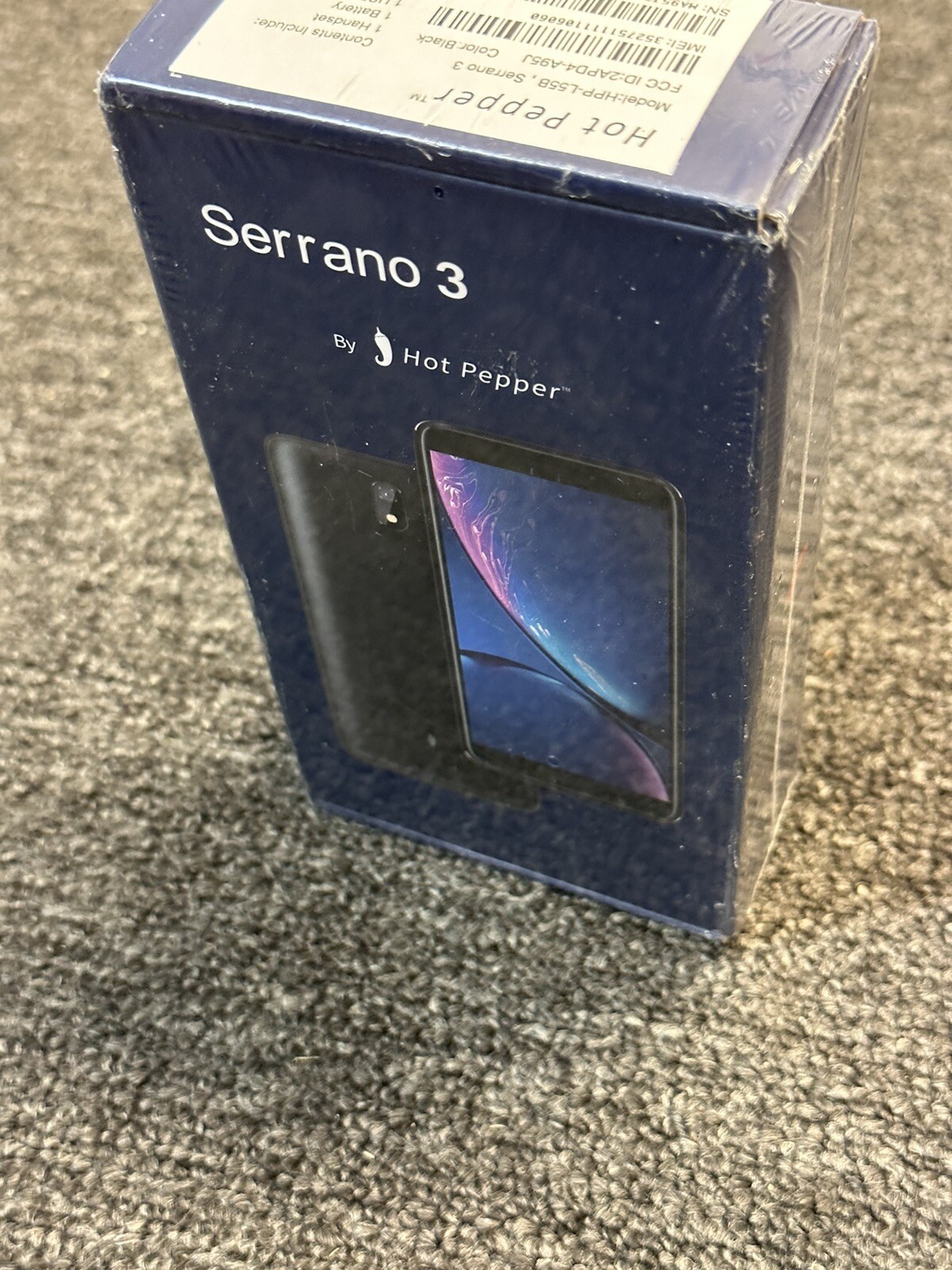 Serrano 3 by Hot Pepper 5.5″ Display 16GB, 2GB RAM (HPP-L55B) Black, Unlocked