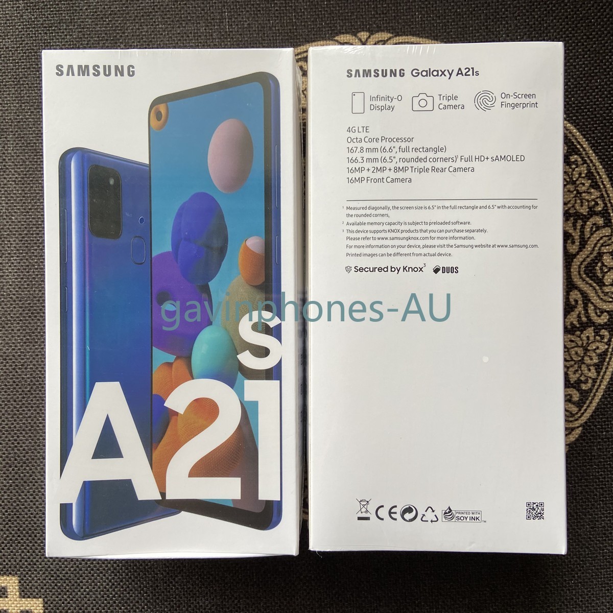 Samsung Galaxy A21s 64GB ROM SM-A217F/DS 6.5″ HDR Unlocked Smartphone-New Sealed