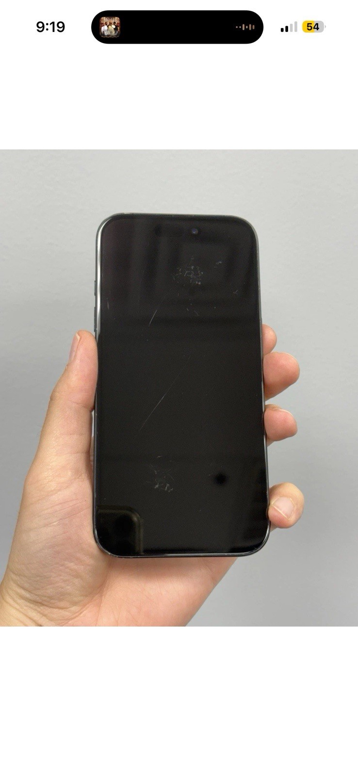 Apple iPhone 16 128GB Black AT&T iOS 12MP Camera A1984 (CDMA + GSM)