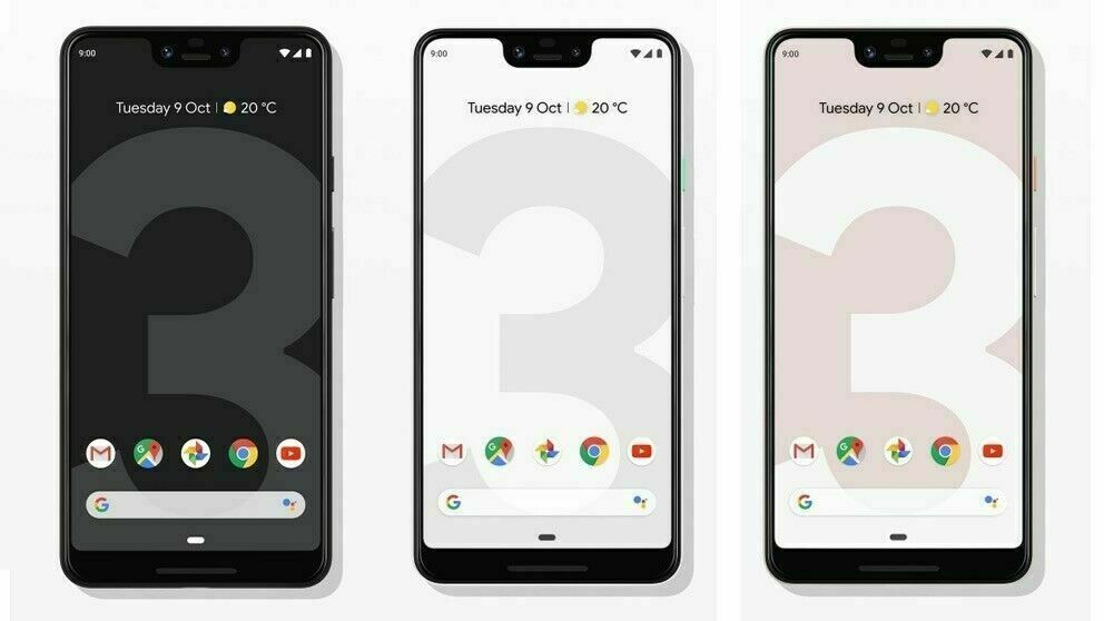 Google pixel 3 xl 4G 6.3″ OLED Screen 64GB/128GB Snapdragon845 3430mAh Newphone