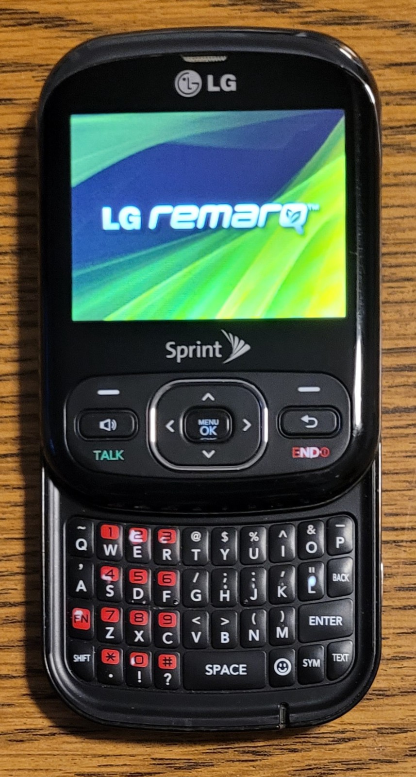 LG Remarq LN240 – Gray and Black ( Sprint ) Rare Cellular Slider Phone