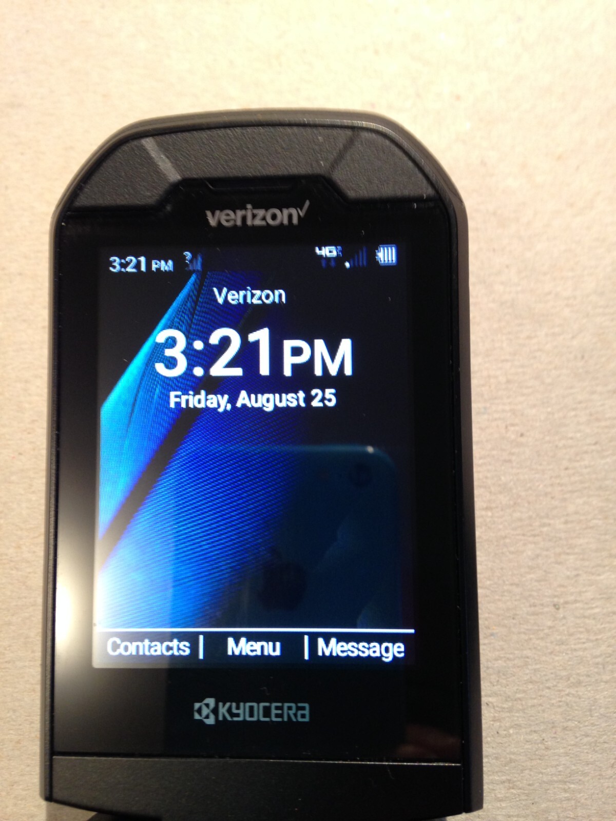 Kyocera DuraXV Extreme+ E4811 4G LTE 16GB Black Verizon Flip Phone