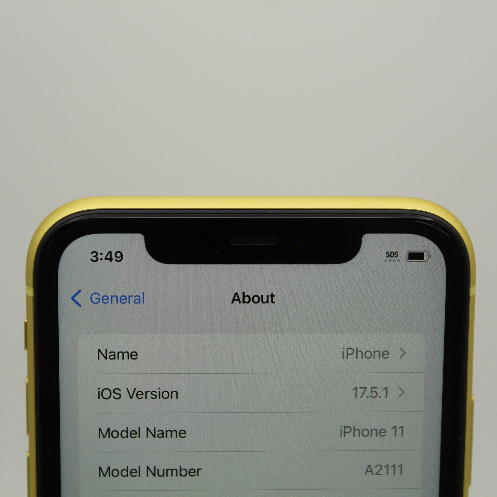 Apple iPhone 11 A2111 64GB Great Condition | Yellow | UNLOCKED