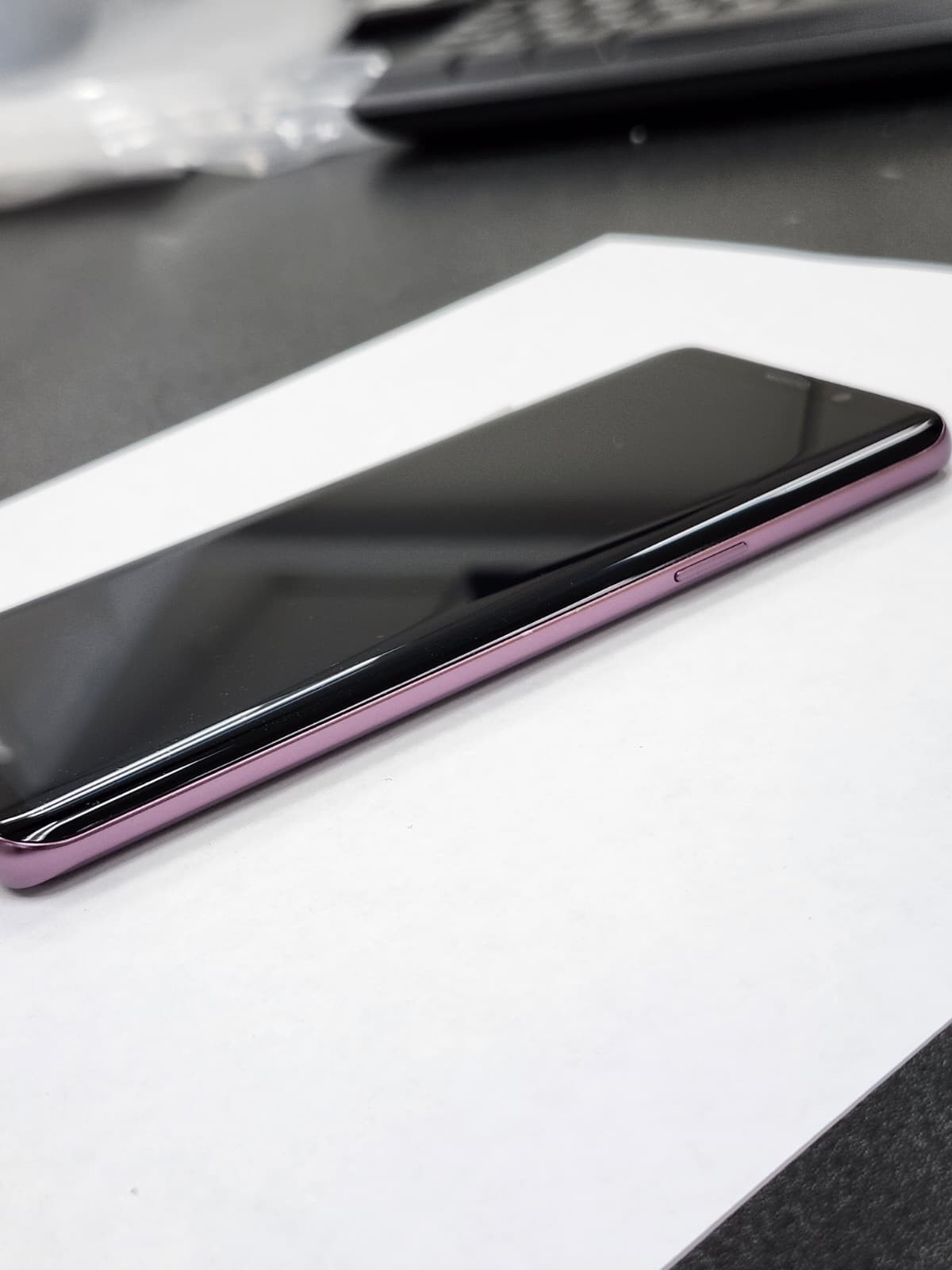 DEFECTIVE – Samsung Galaxy S9 – Purple – 64 GB – GSM Unlocked – SM-G960U – 12351