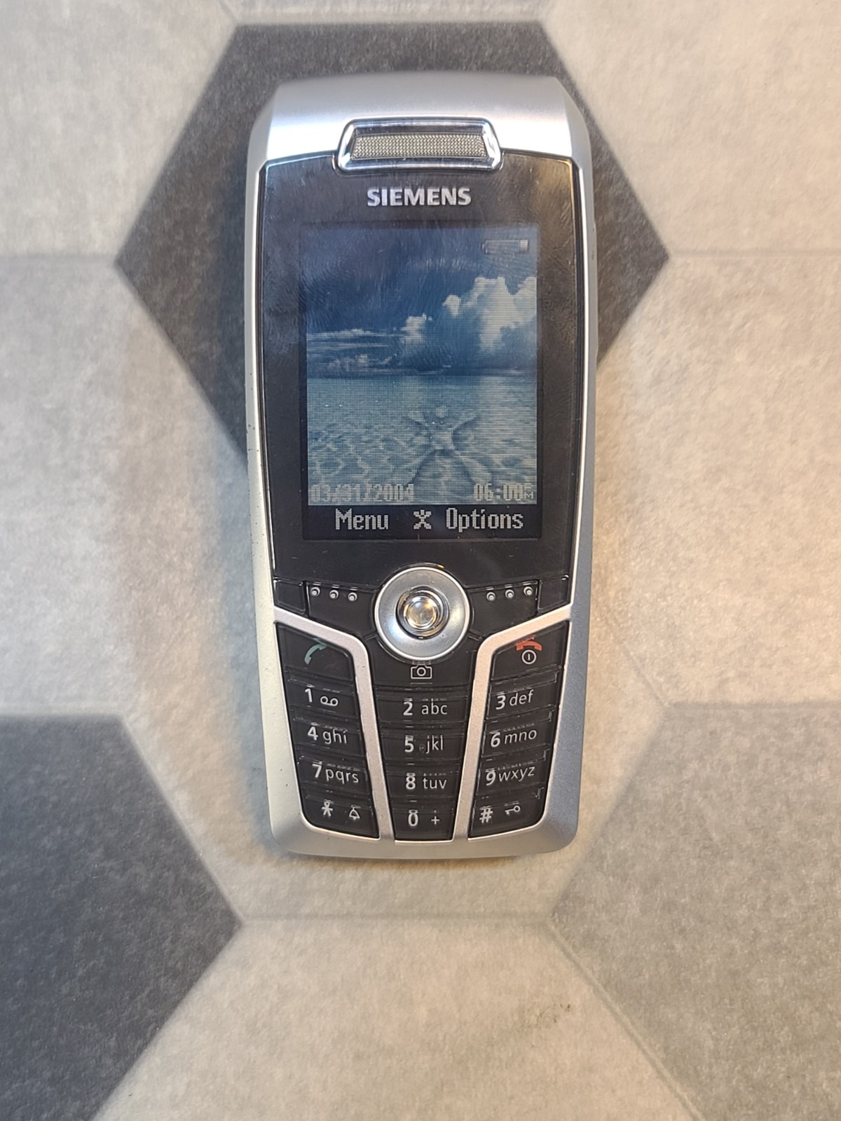 Siemens S Series S66 – Very Rare Cellular GSM Phone Black & Silver (Cingular)