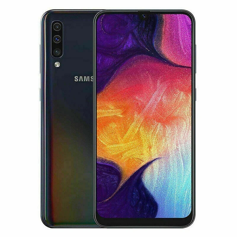 New Sealed Samsung Galaxy A50 SM-A505U 64GB+4GB 25MP Unlocked Smartphone