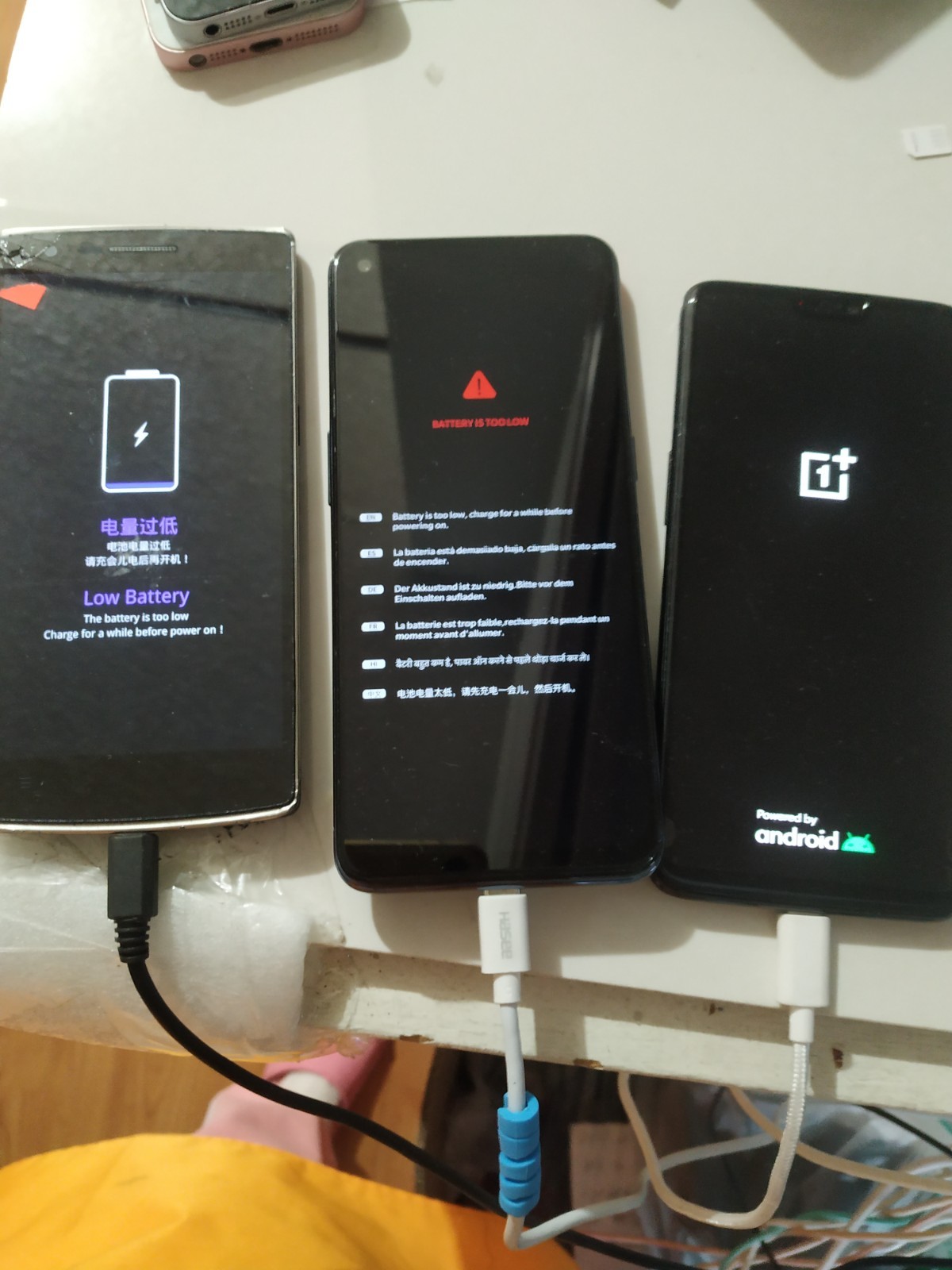 Lot of 5 OnePlus Nord N300 5G CPH2389 /N30 CPH2515/N10 5G/One A0001/other