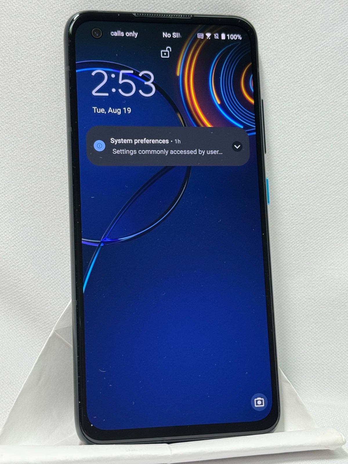 ASUS Zenfone 8 5.9″ ZS590KS Qualcomm 888 8G/16G 5G Dual-SIM Unlocked US Version.