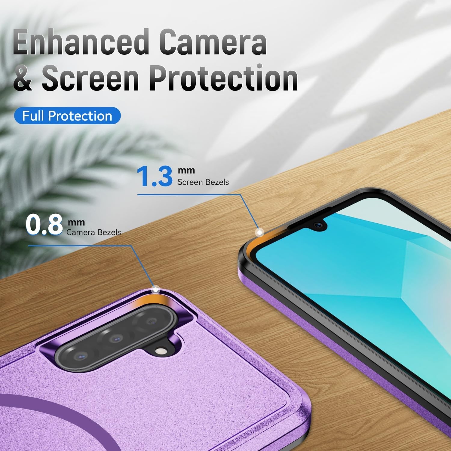 Rugged Shockproof Phone Case for Samsung Galaxy A17 5G, Military Grade Tested, P
