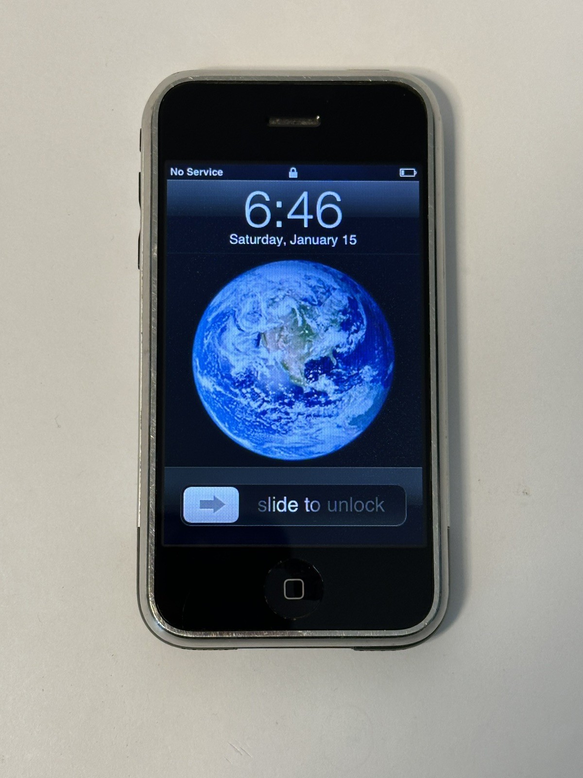 RARE YM iOS 1.0 LAUNCH DAY 8GB Apple iPhone 1st Generation Black A1203 (GSM) 2G