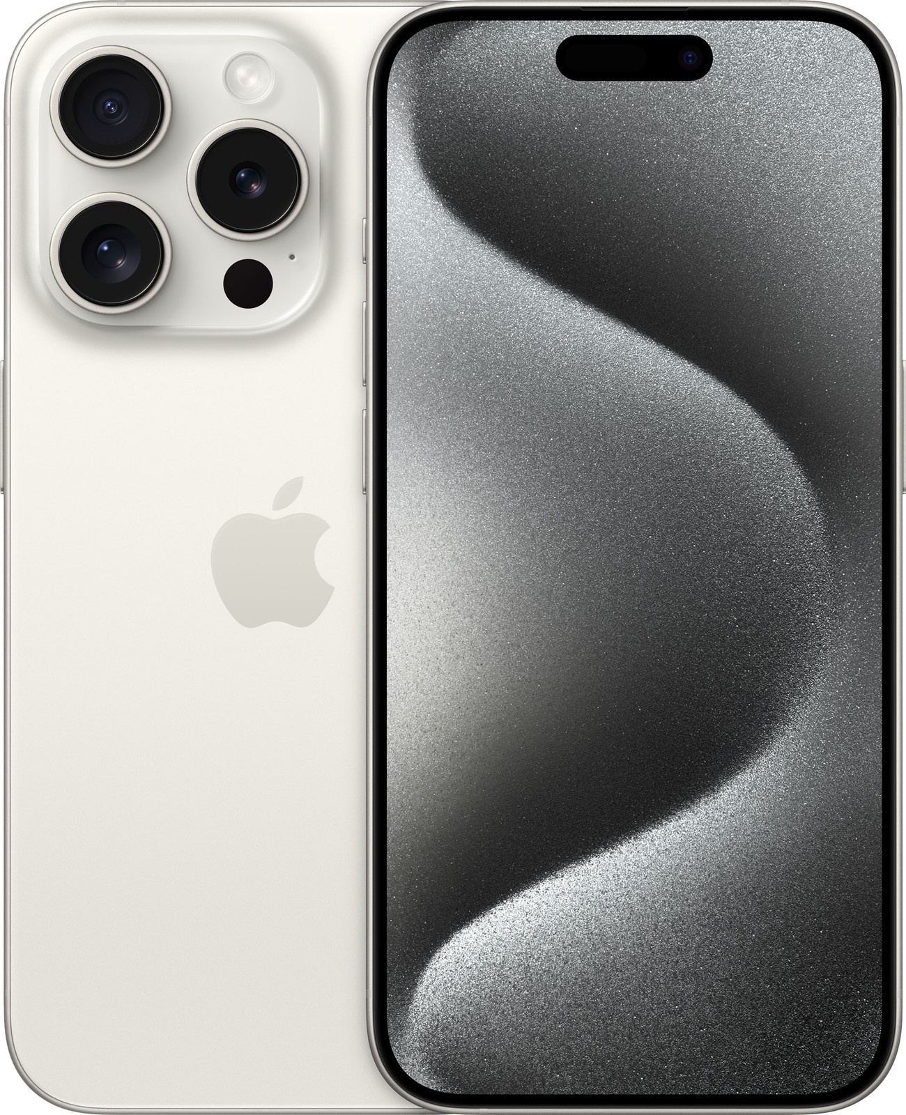 Apple iPhone 15 Pro A2848 (Fully Unlocked) 128GB White Titanium (Very Good)