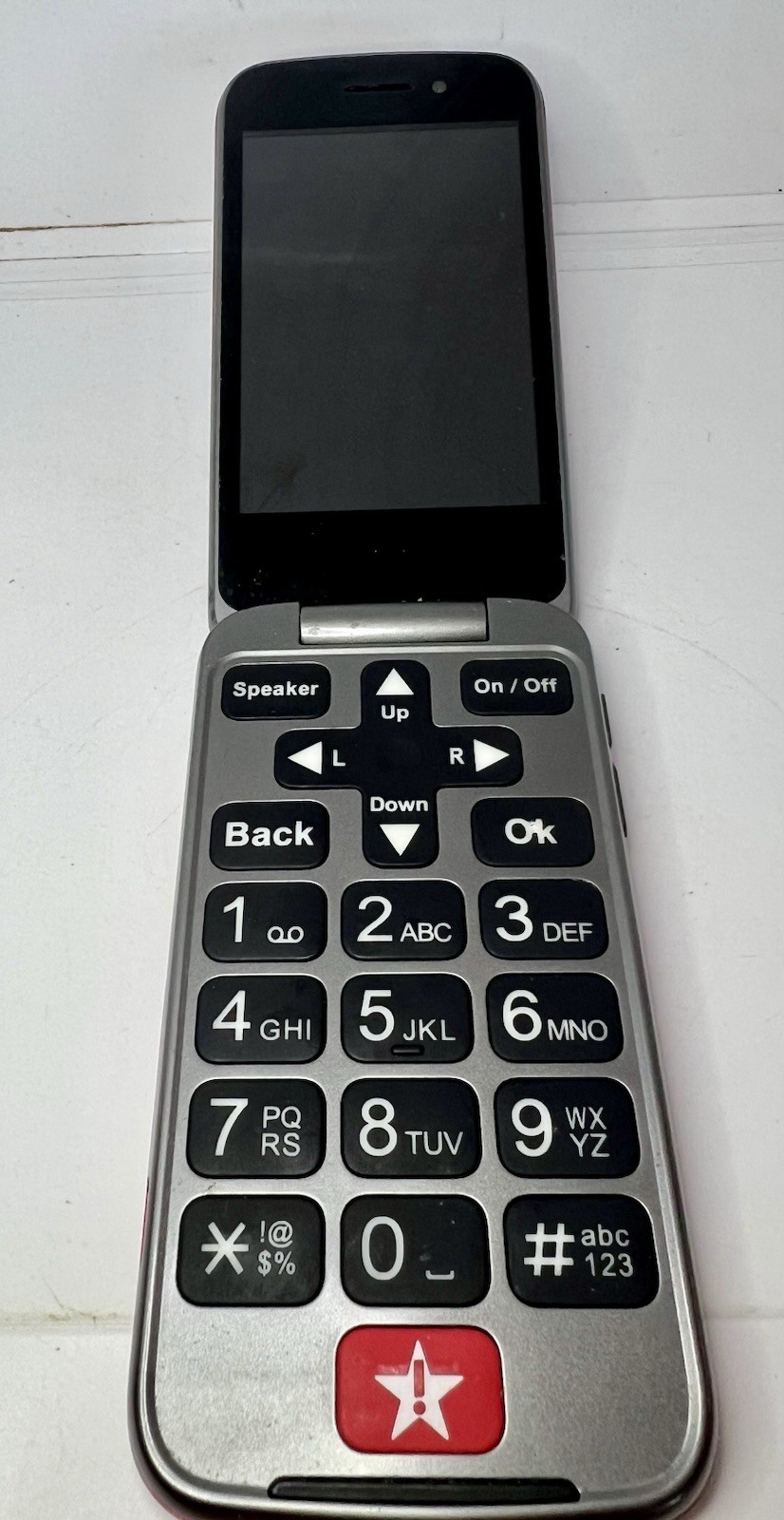 Jitterbug Flip2 Cell Phone for Seniors on Lively Network – Red Model 4053S