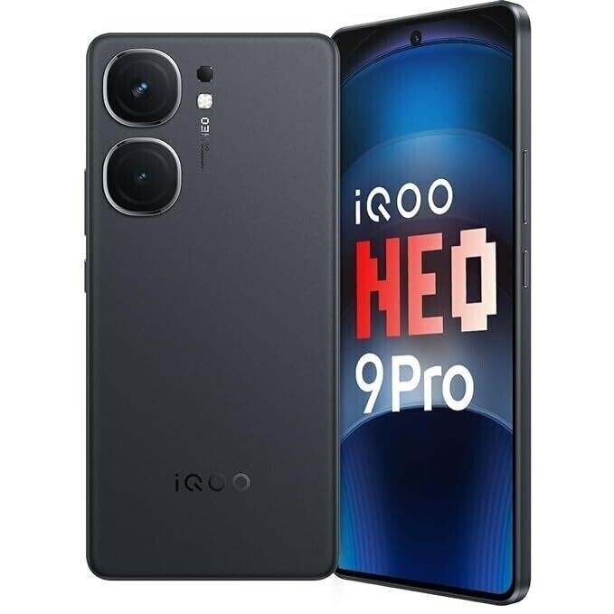 iQOO Neo9 Pro 5G (Black 8GB 256GB) Snapdragon 8 Gen 2 Processor Global Version