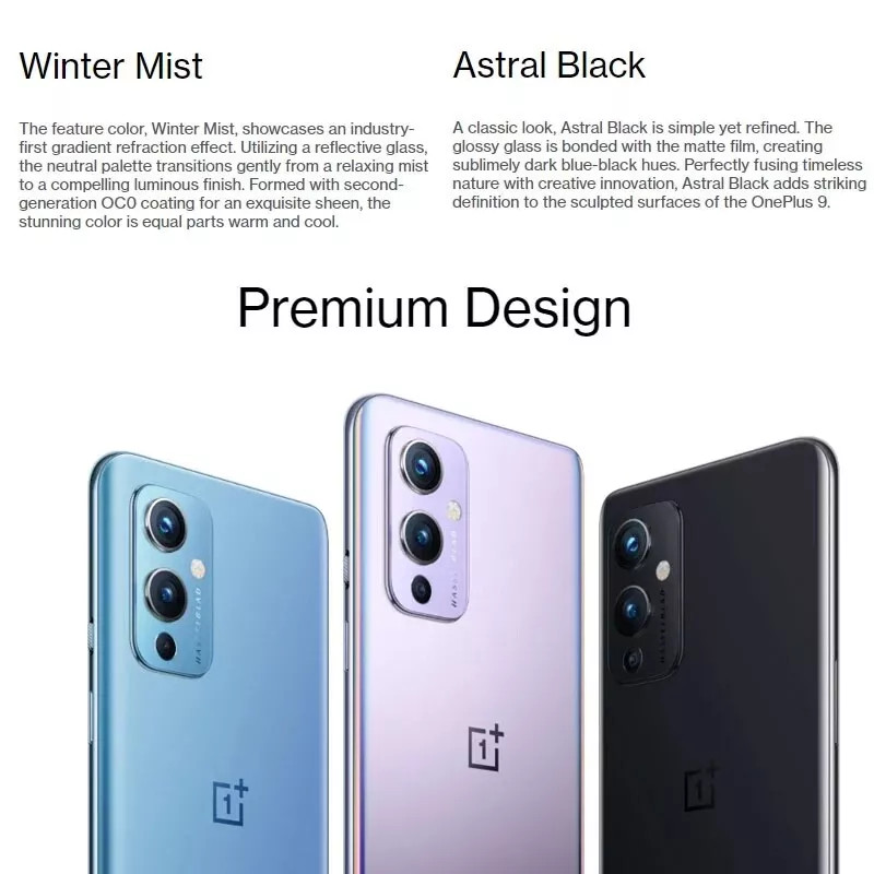 OnePlus 9 5G 128/256GB Dual Sim 6.55″ 50MP Snapdragon 888 Octa Core Smartphone