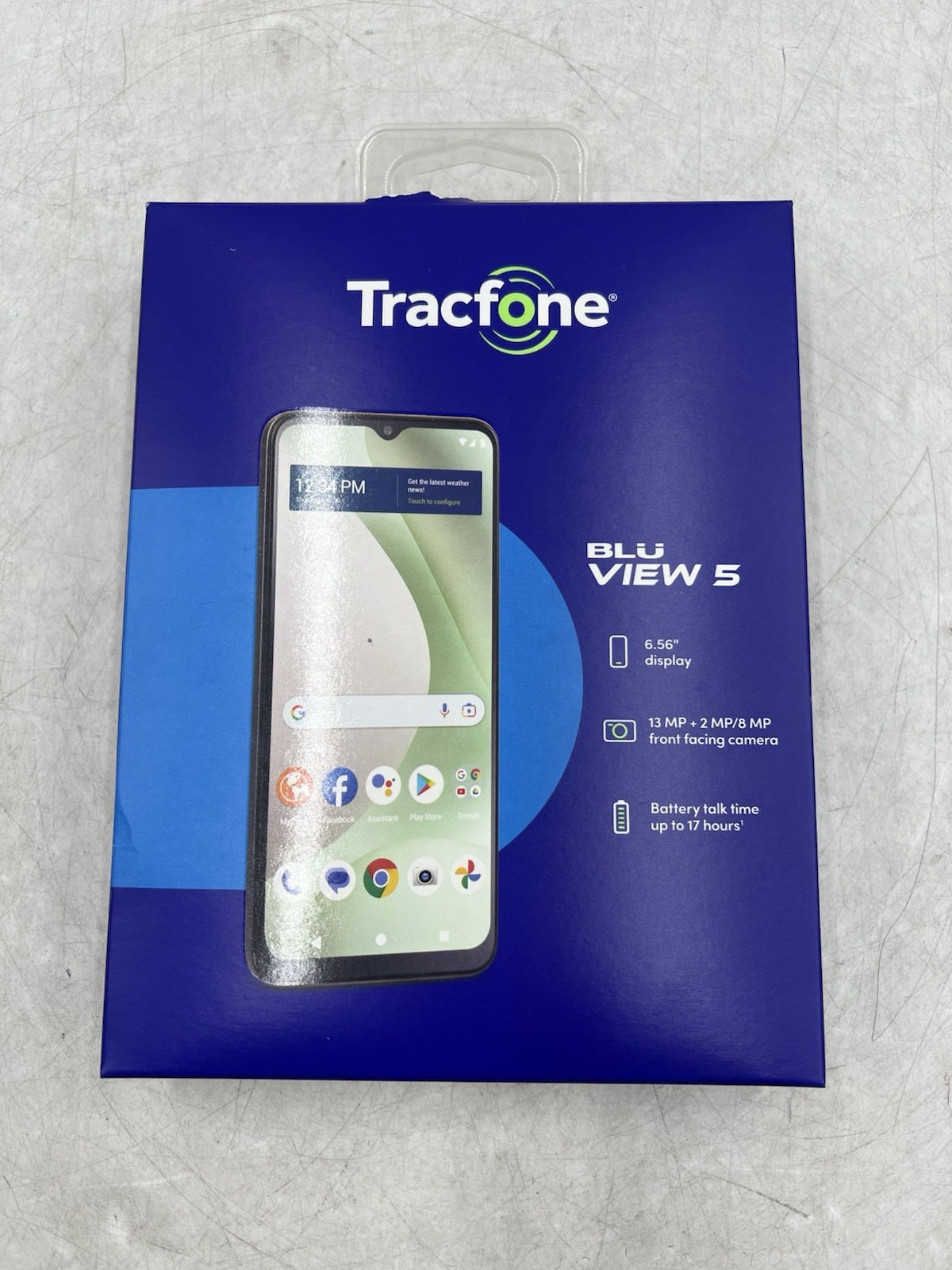 Tracfone Blu View 5 64 Gb Memory Factory Sealed *NOT ACTIVATED*