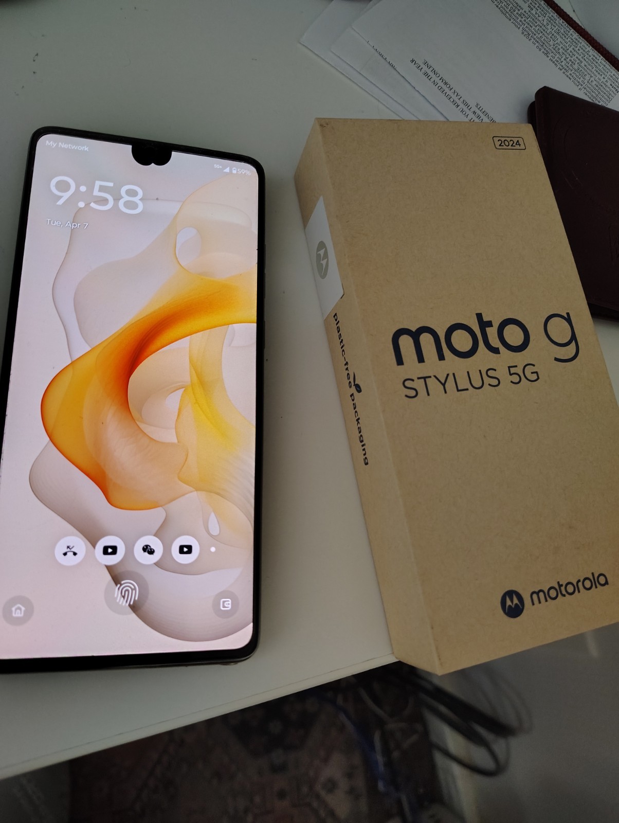 Moto G Stylus 5G 2024 SmartPhone , Factory Unlocked made for US