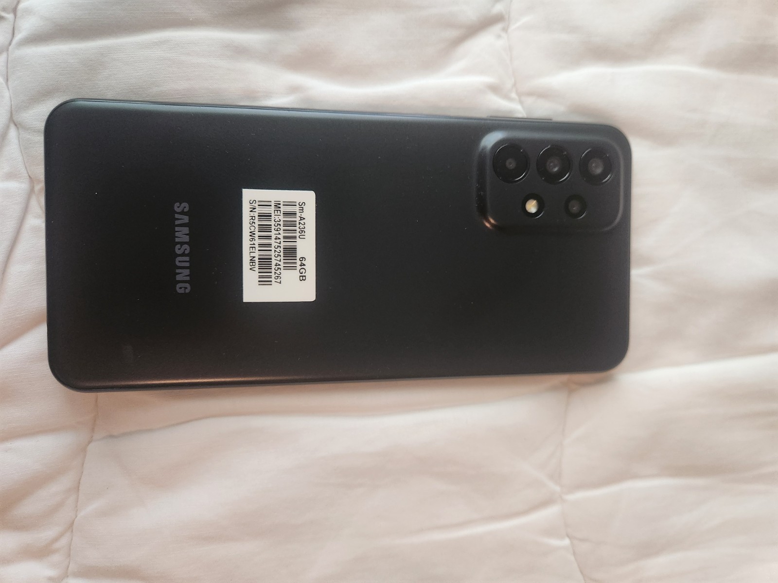 NEW Samsung Galaxy A23 5G – 64 GB – Awesome Black (Unlocked)