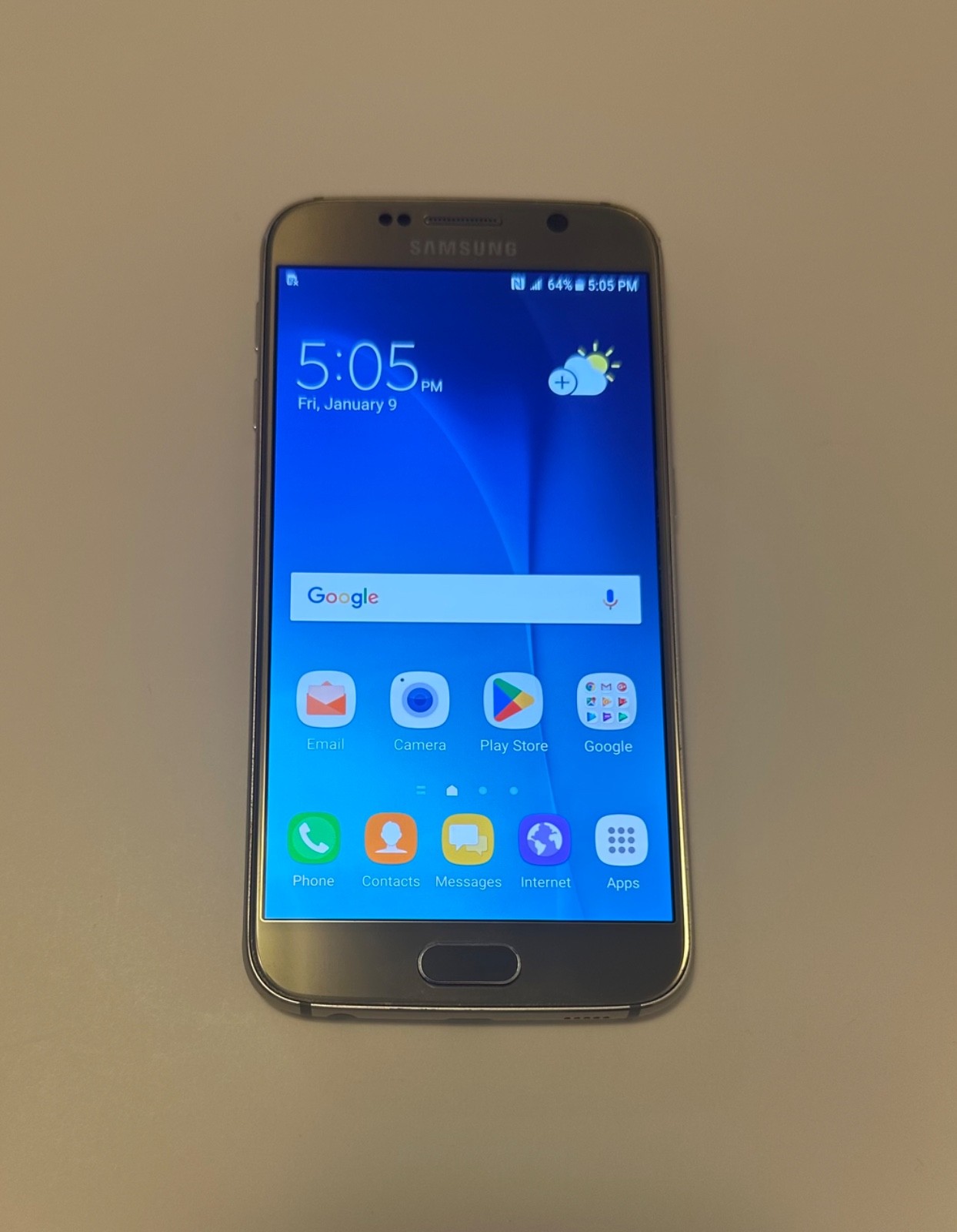 Samsung Galaxy S6 G920 32GB 64G ALL COLOR Unlocked AT&T T-mobile SmartPhone GOOD