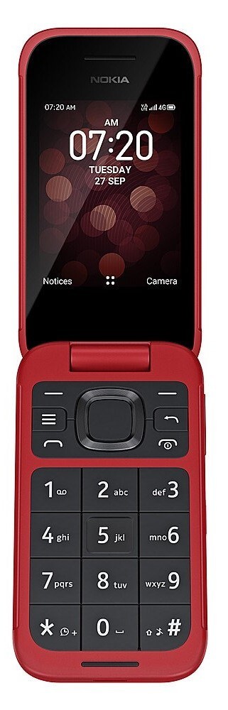 Nokia 2780 Flip Unlocked 4G VoLTE Flip Phone 5MP Camera Bluetooth FM Radio KaiOS