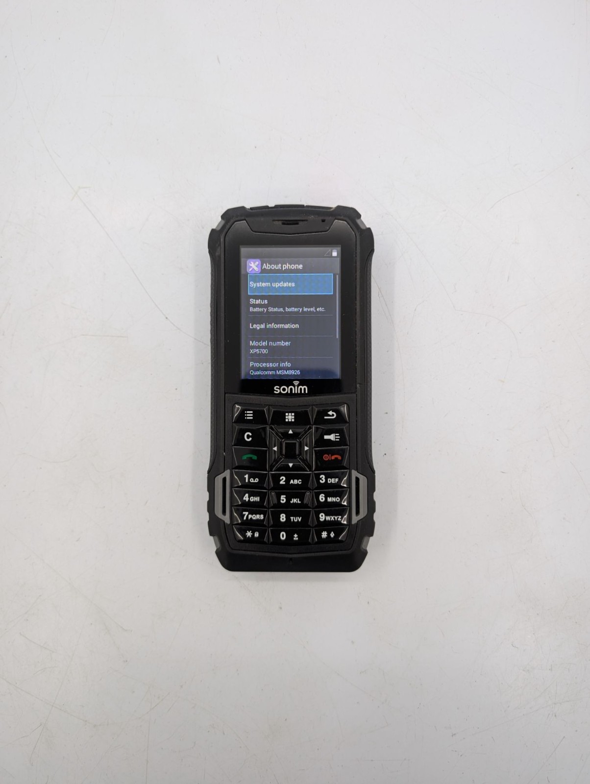 Sonim XP5700 Smartphone Black WiFi Bluetooth 2.64″ Display 5.0 MP (1GB+2GB)