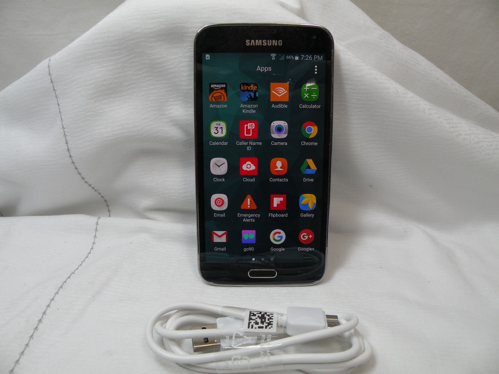 Samsung Galaxy S5, SM-G900V, 16GB, Electric Blue Verizon Smartphone, 9/10