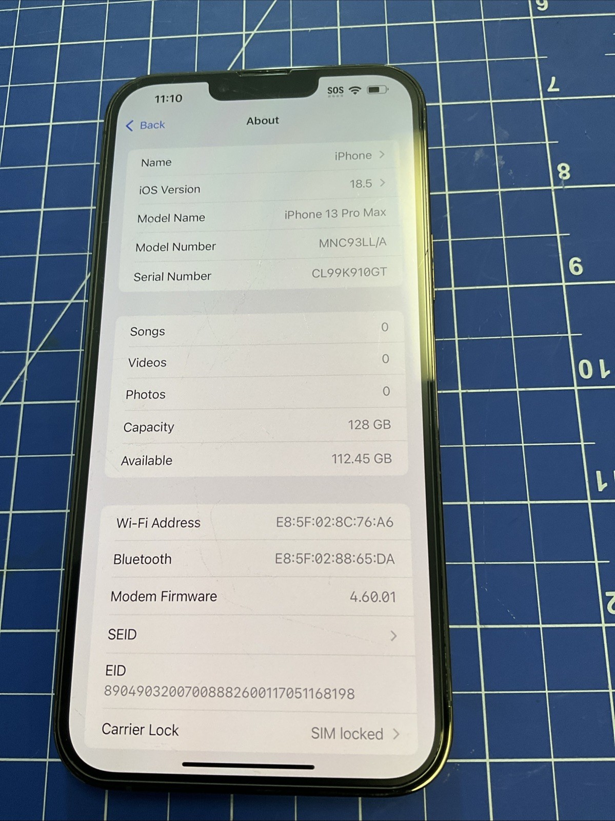 Apple iPhone 13 Pro Max – 128 GB – Alpine Green (AT&T) E328