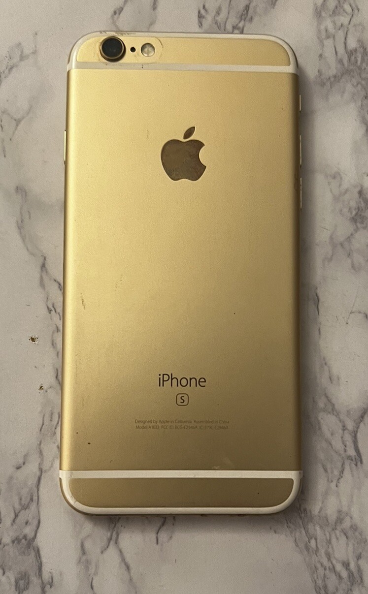 Apple iPhone 6s – 64GB – Gold Unlocked A1633 CDMA + GSM