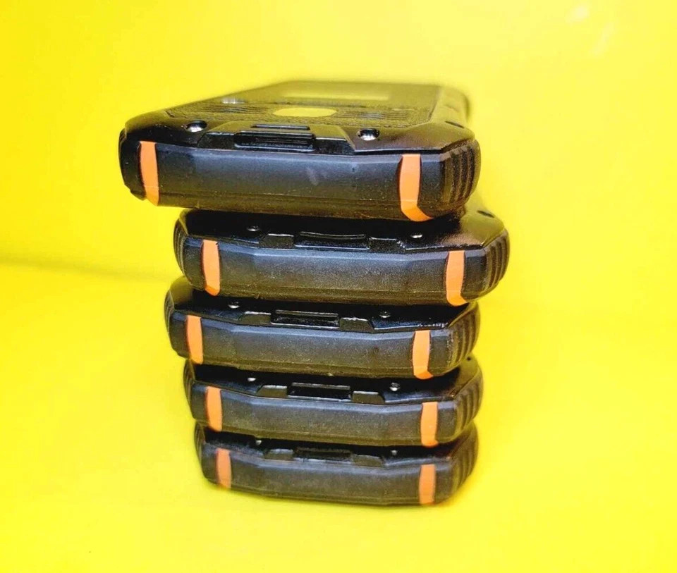 *UNTESTED* LOT OF 5X PLUM RAM 7 E700 UNLOCKED RUGGED DUAL SIM 3G CELL PHONES