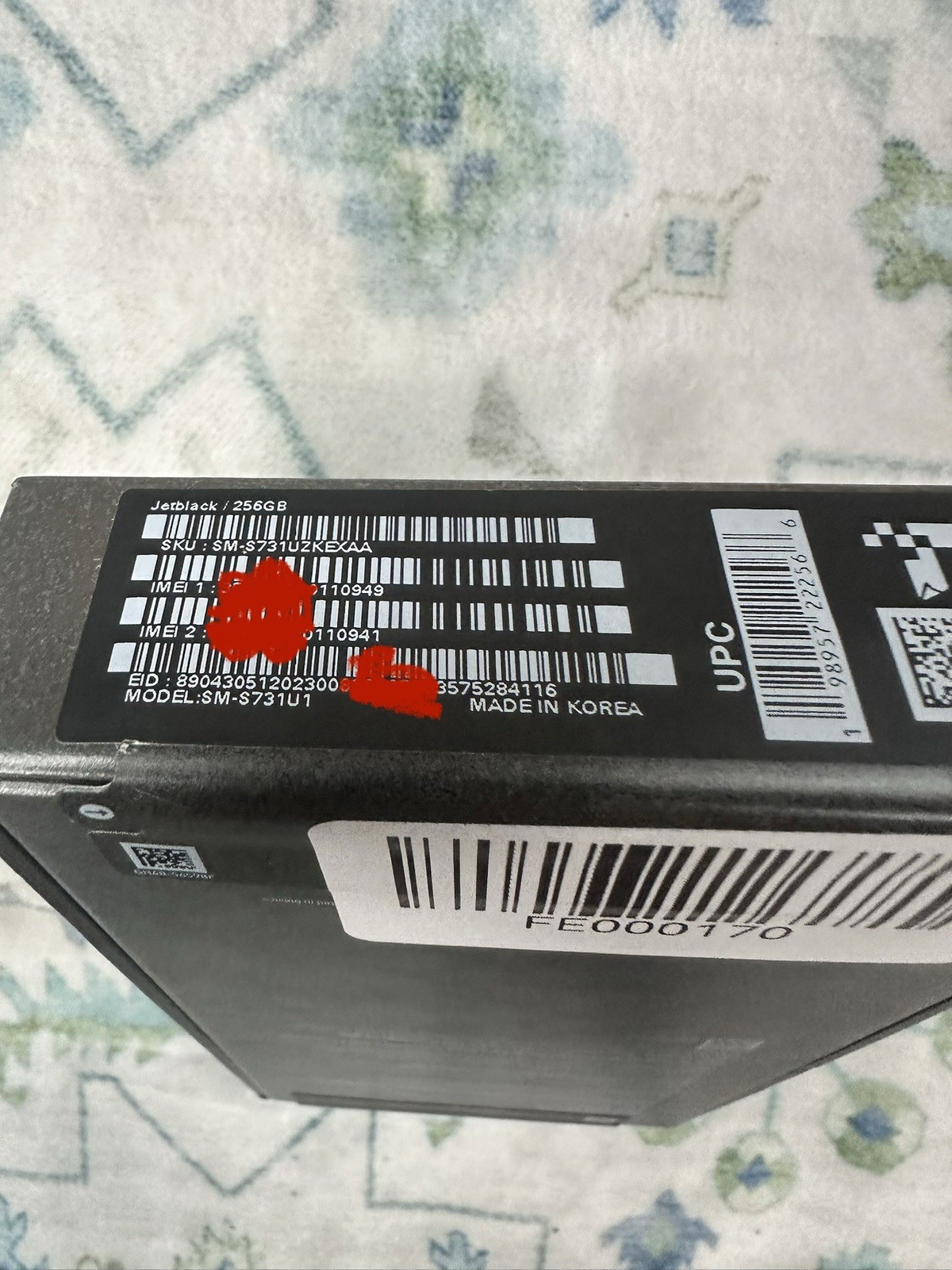 Samsung Galaxy S25 FE 256GB Jet Black Factory Unlocked SM-S731U1 NEW SEALED