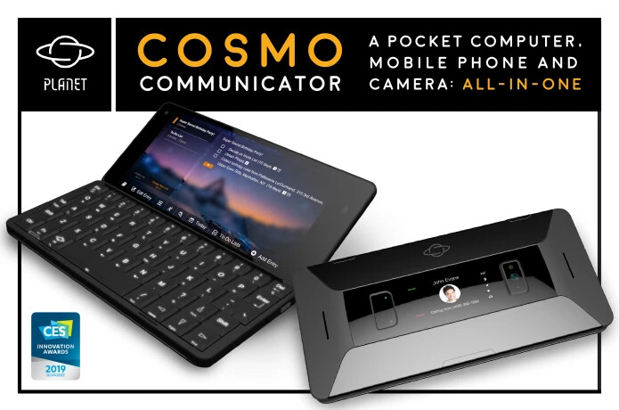 Cosmo Communicator DUAL SIM, 6Gb/128GB Keyboard: Japanese Kana + QWERTY Keyboard