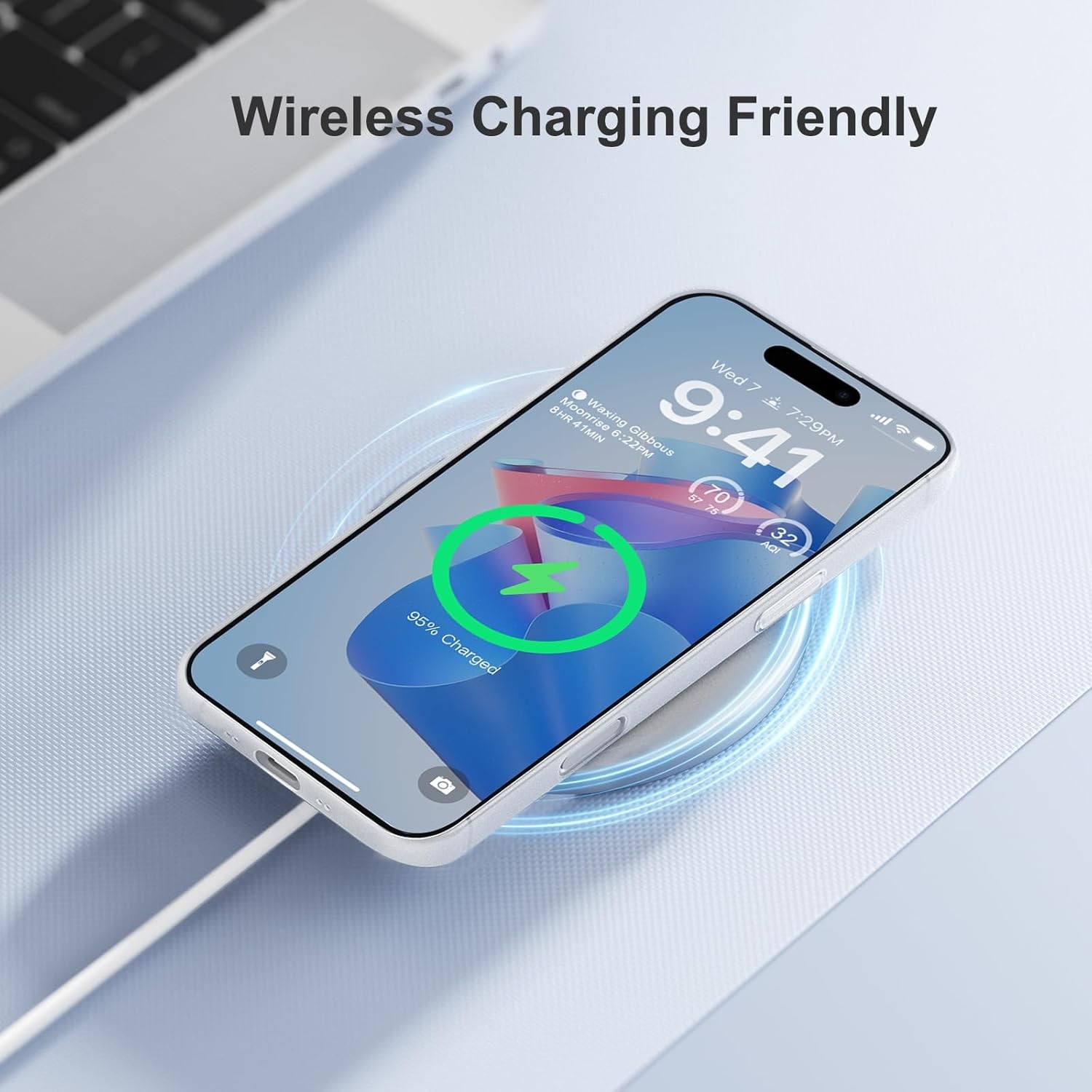 iPhone 17 Air Ultra Thin Case 0.3mm Lightweight Matte Hard Cover with Camera Pro