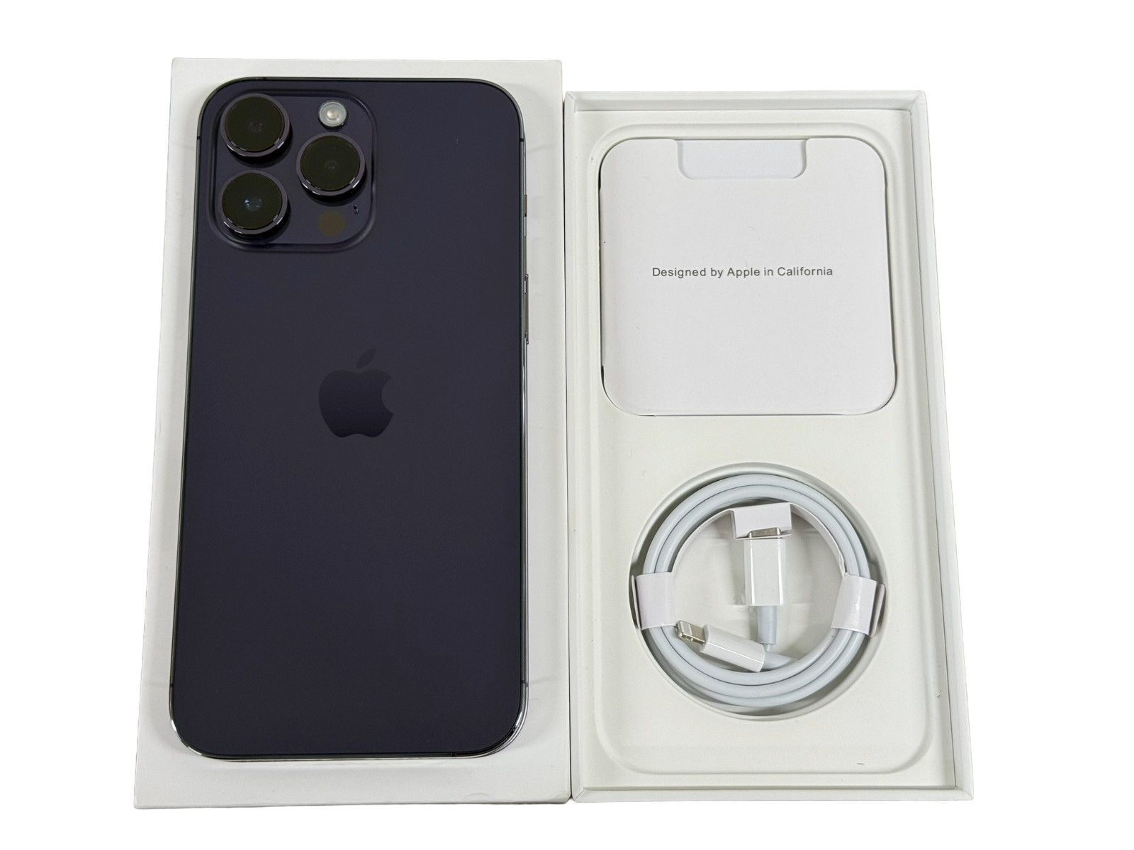 Apple iPhone 14 Pro Max 256GB Factory Unlocked Open Box – Gold, Deep Purple