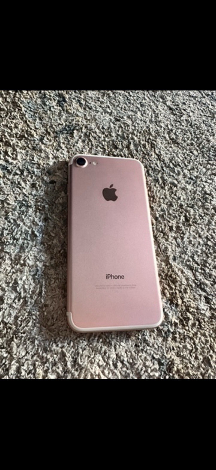 Rare iOS 10.0.2 iPhone 7 – Rose Gold