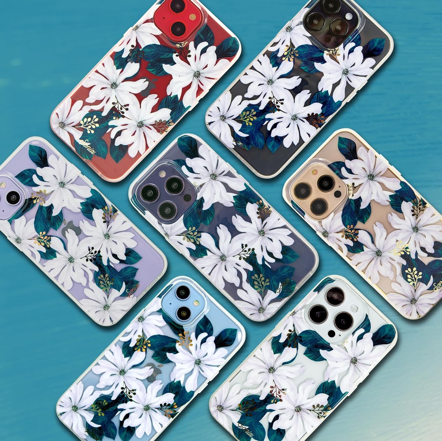 Case for iPhone 15 Plus, iPhone 14 Plus | 10ft Drop Tested | Delilah Flowers