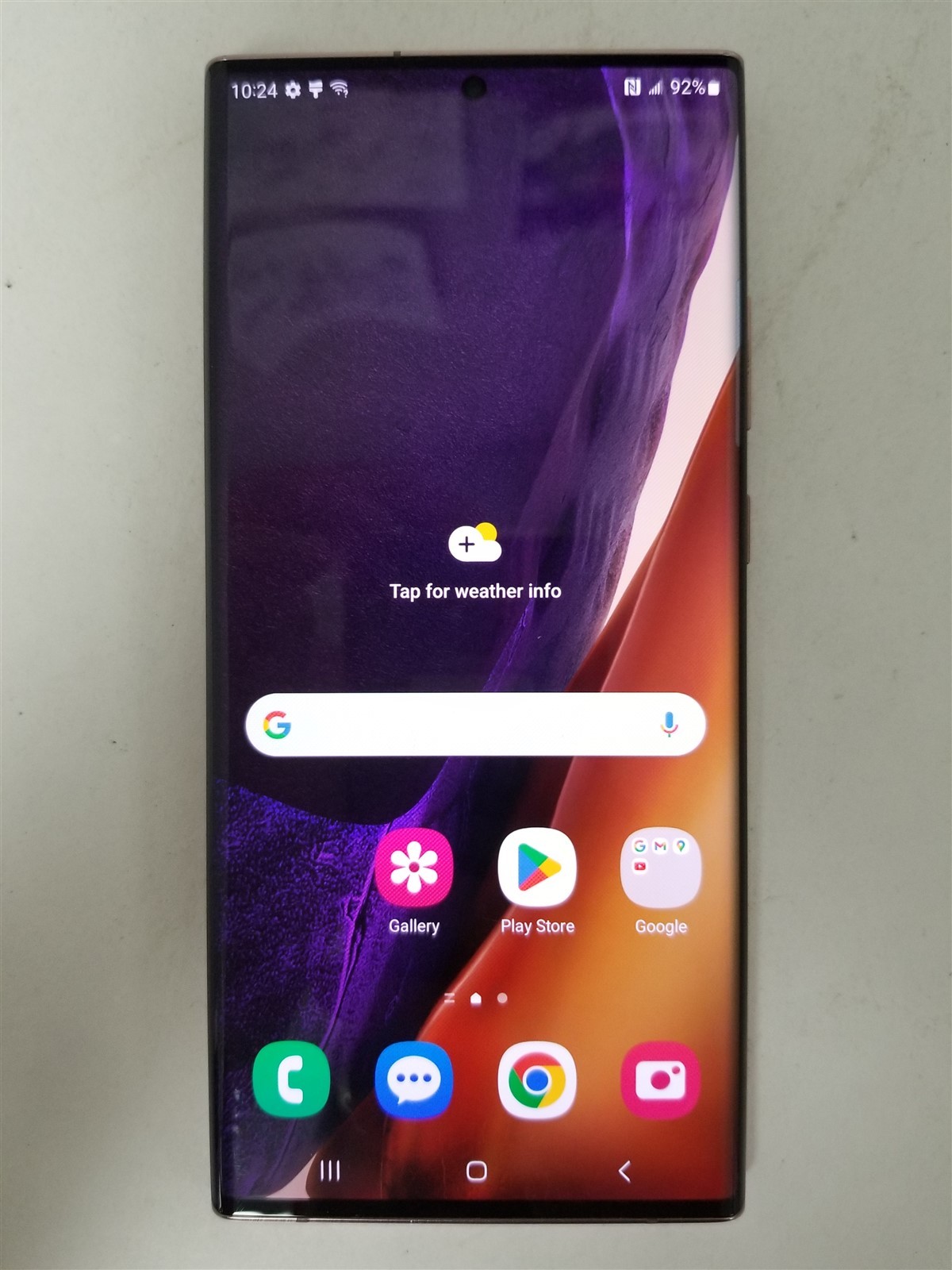 Samsung Galaxy Note20 Ultra 5g 128GB Bronze SM-N986U (AT&T) Discounted zW2914