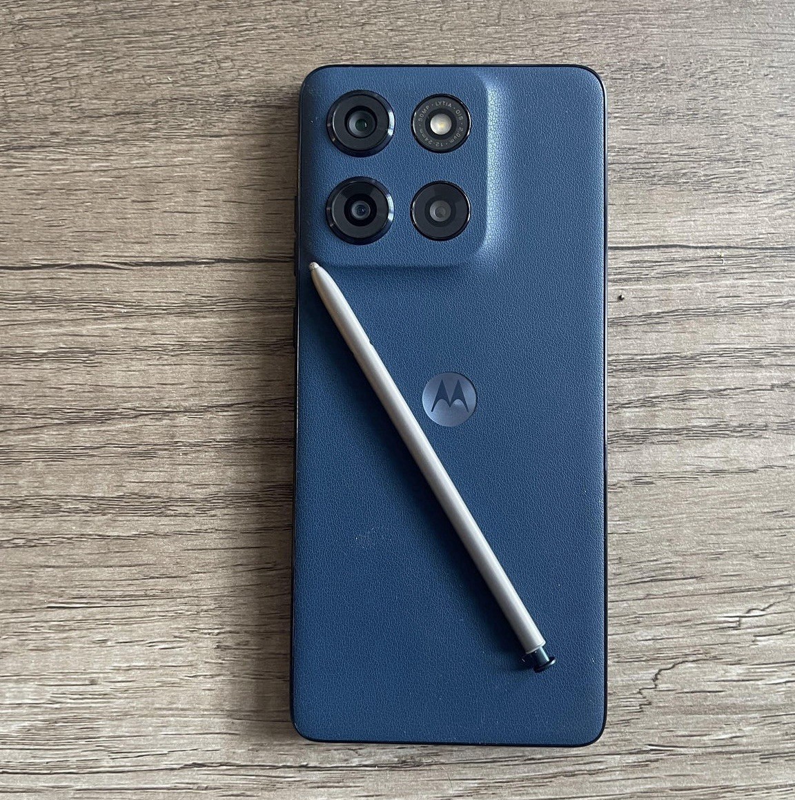 Motorola Moto G Stylus 2025 Smartphone Fingerprint Sensor Stylus Blue