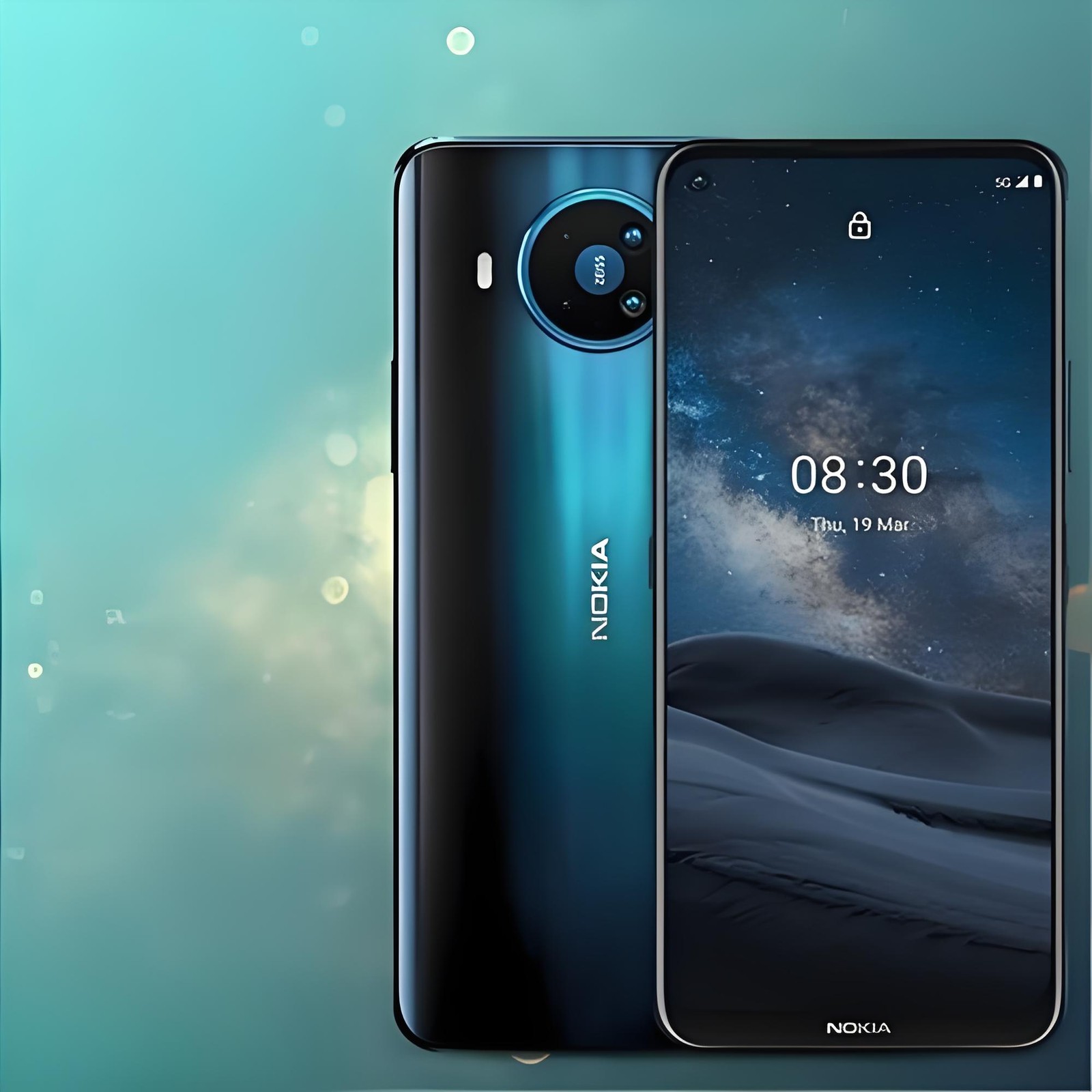 Original Nokia 8.3 5G 64G 64MP Factory Unlocked DUAL SIM CellPhone GOOD Android