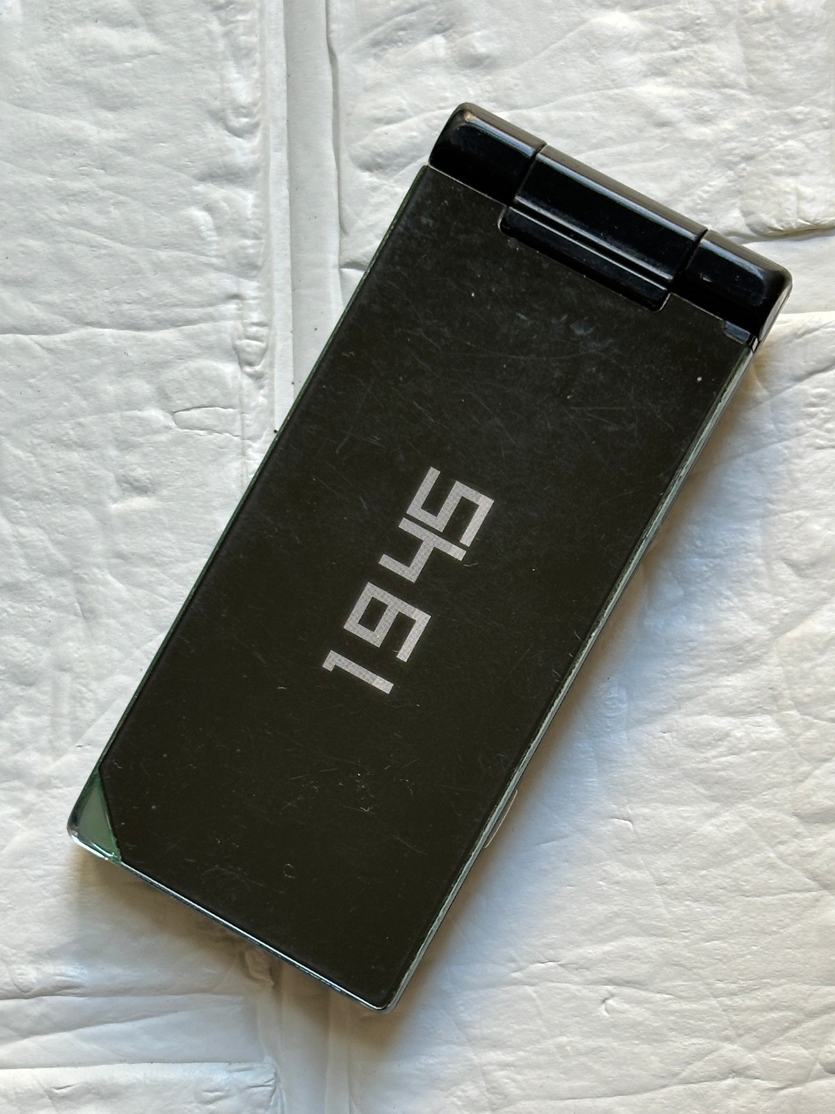 SHARP SH-01B Black Japanese Flip Phone DOCOMO FOMA Keitai Garakei Retro